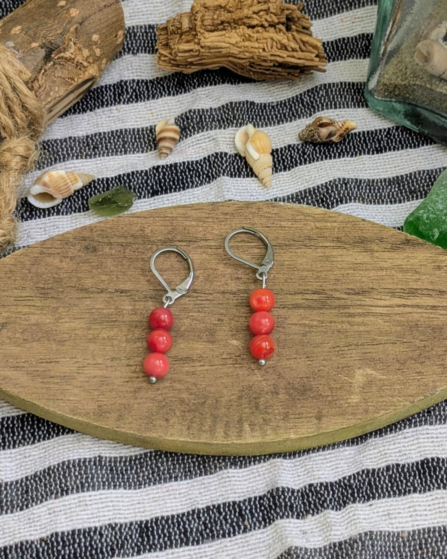 Boucles d'Oreilles - ONDINES - Coloris au choix