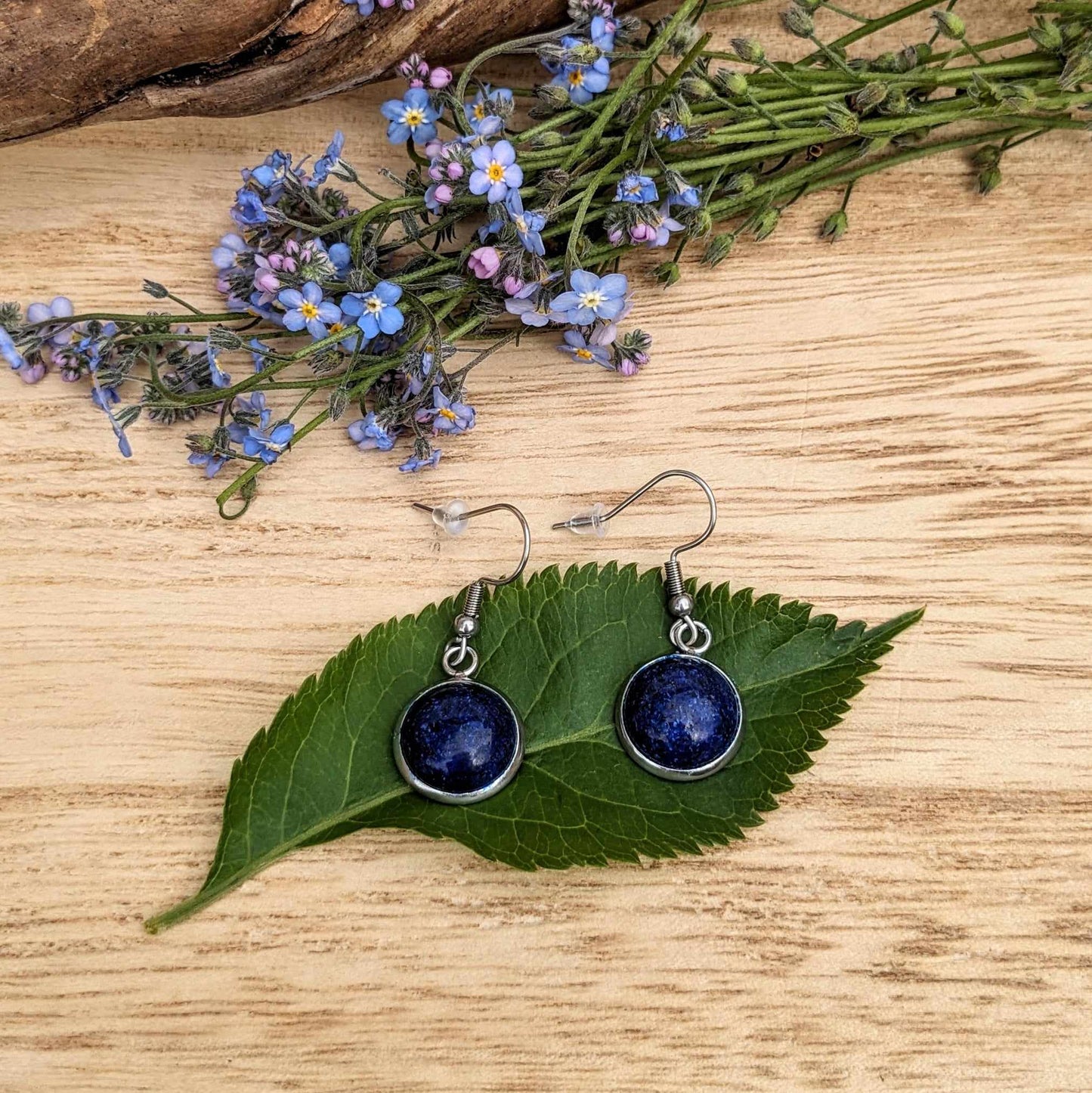 Boucles d'Oreilles MARGUERITE - Perles naturelles aux choix