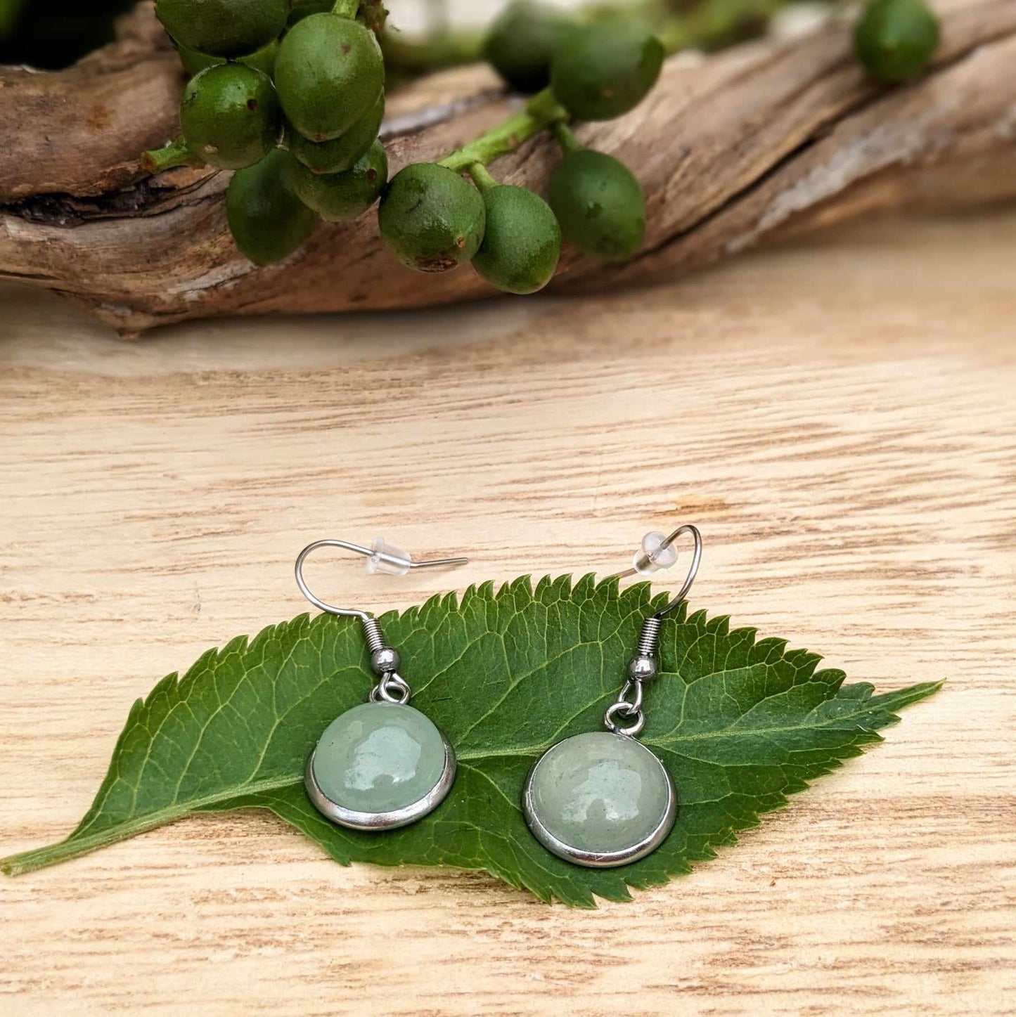 Boucles d'Oreilles MARGUERITE - Perles naturelles aux choix