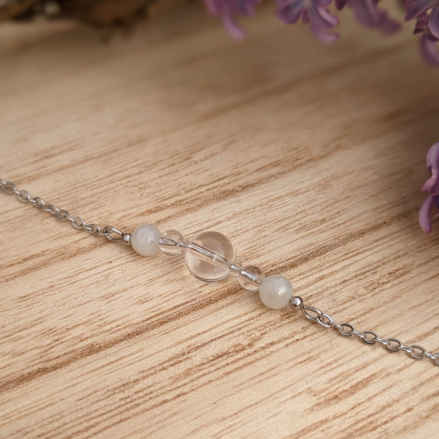 Bracelet en perles naturelles - Modèles au choix