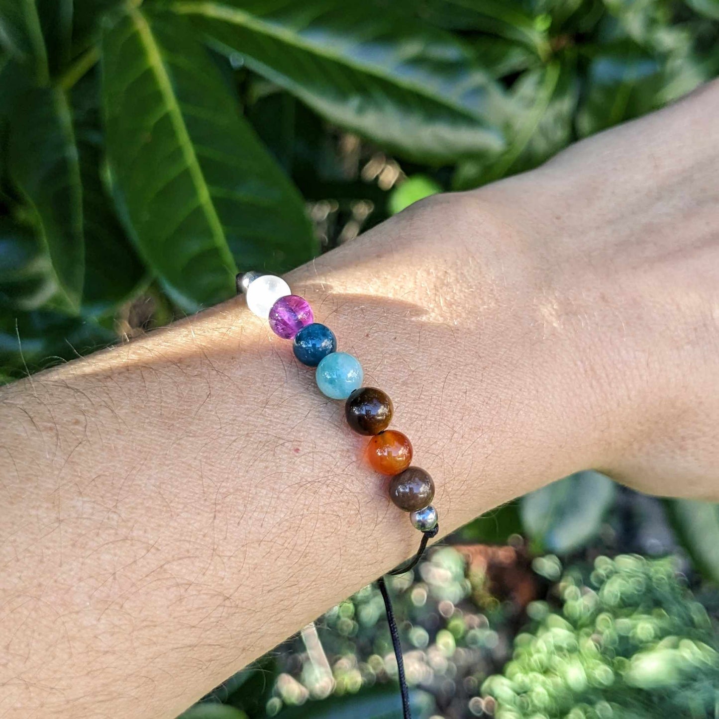 Bracelet fin en Perles Naturelles.