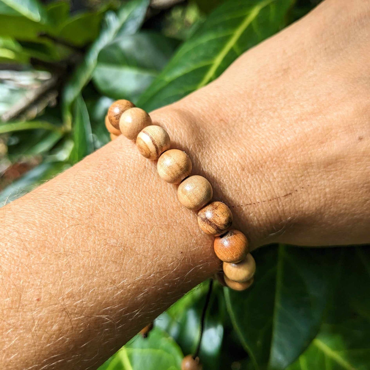 Bracelet en Bois d'Olivier -OLMARA-