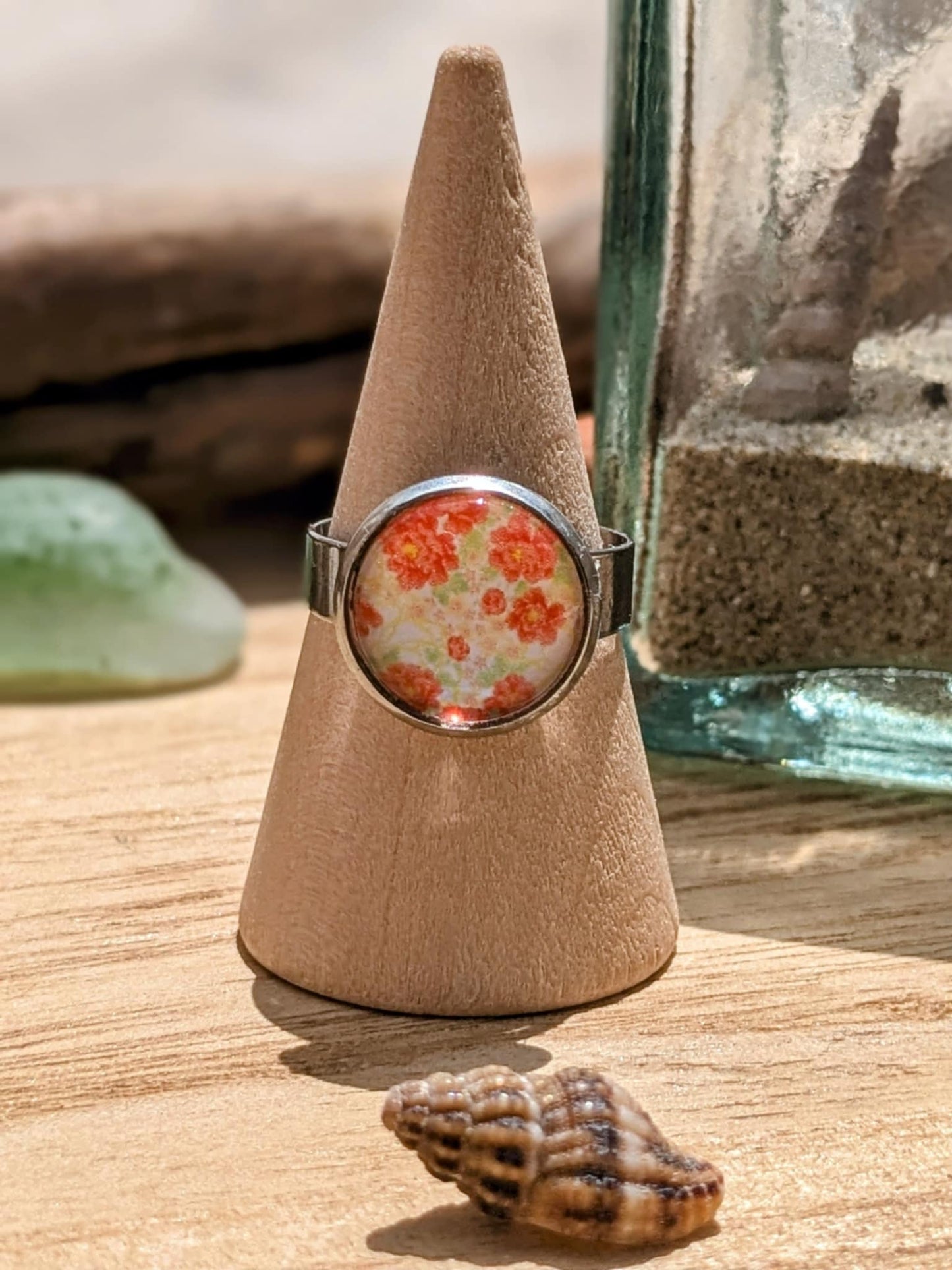 Bague ZÉLIE - Motifs au choix