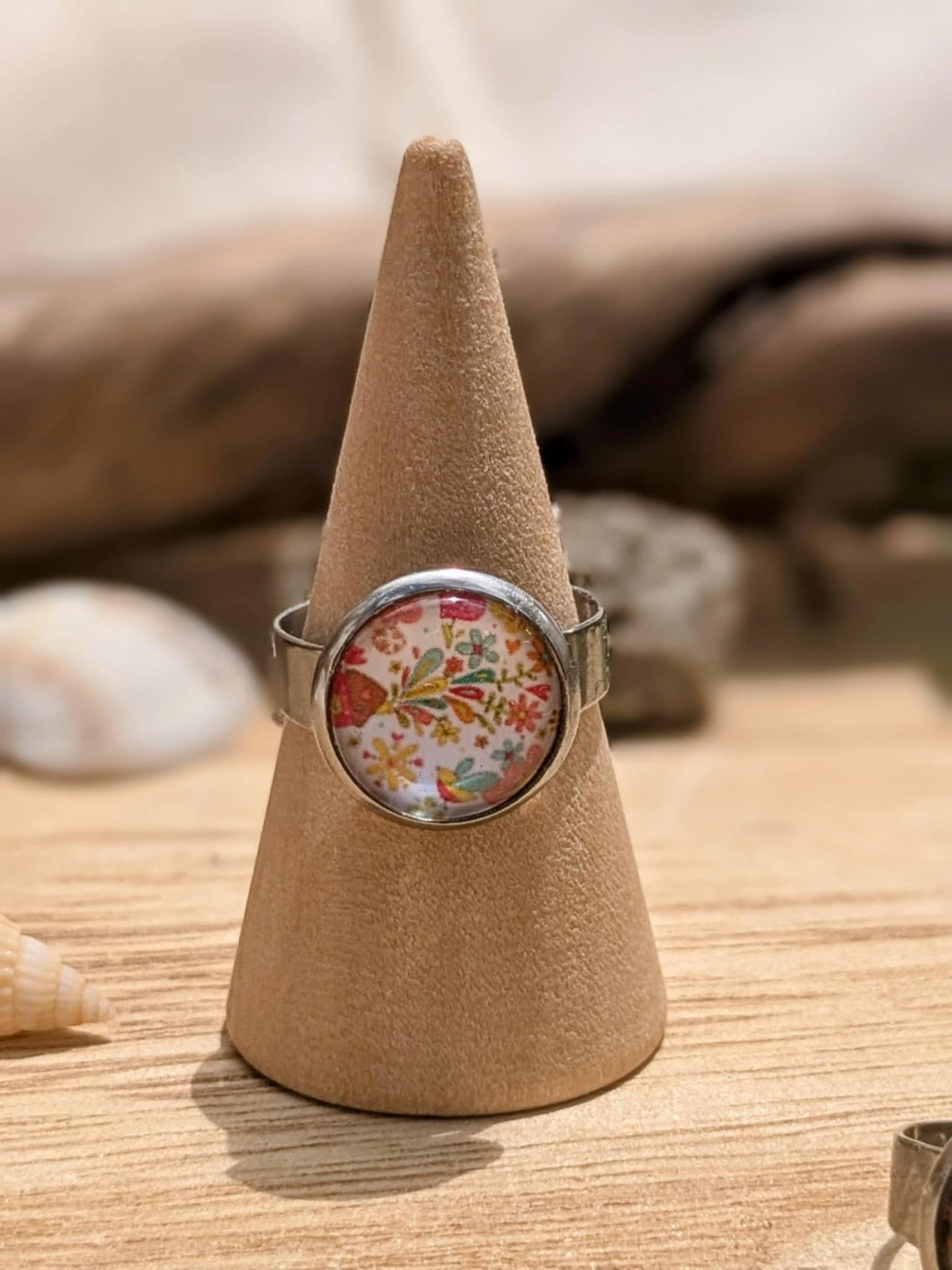 Bague ZÉLIE - Motifs au choix