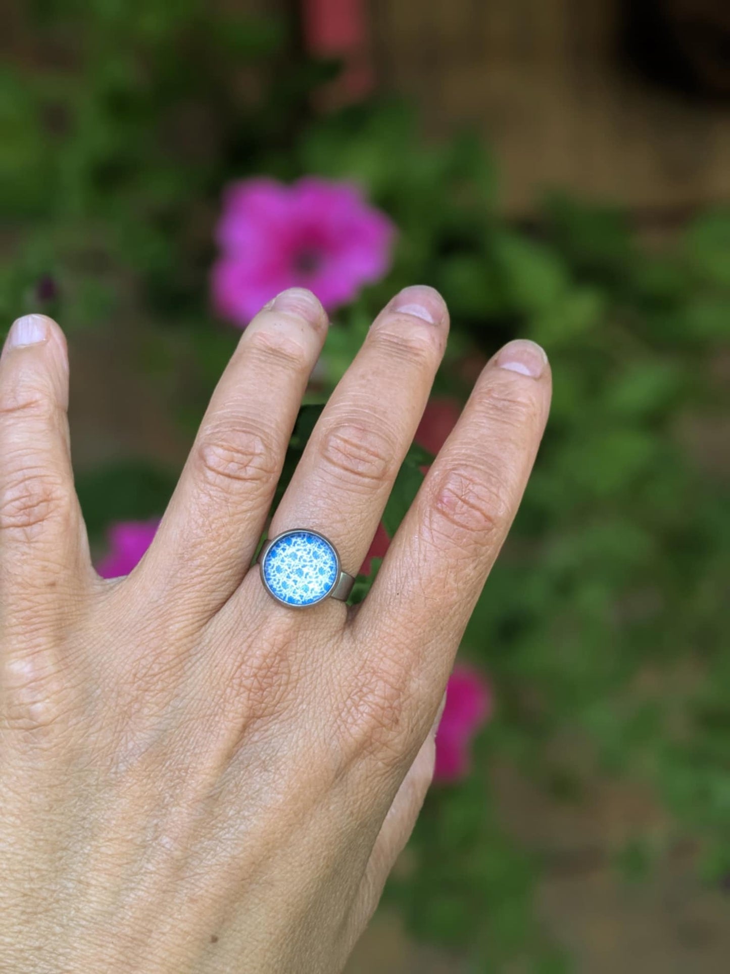 Bague ZÉLIE - Motifs au choix