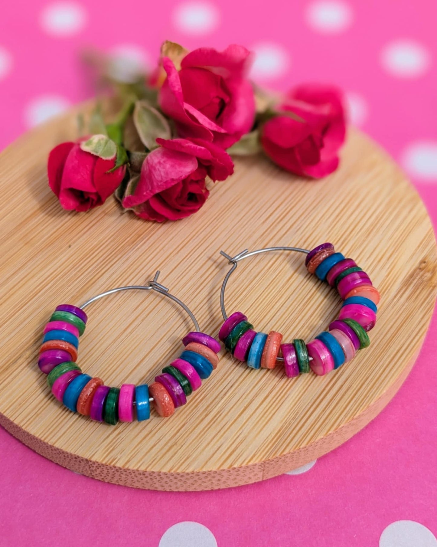 Boucles d'Oreilles - Kaïa - Coloris au choix