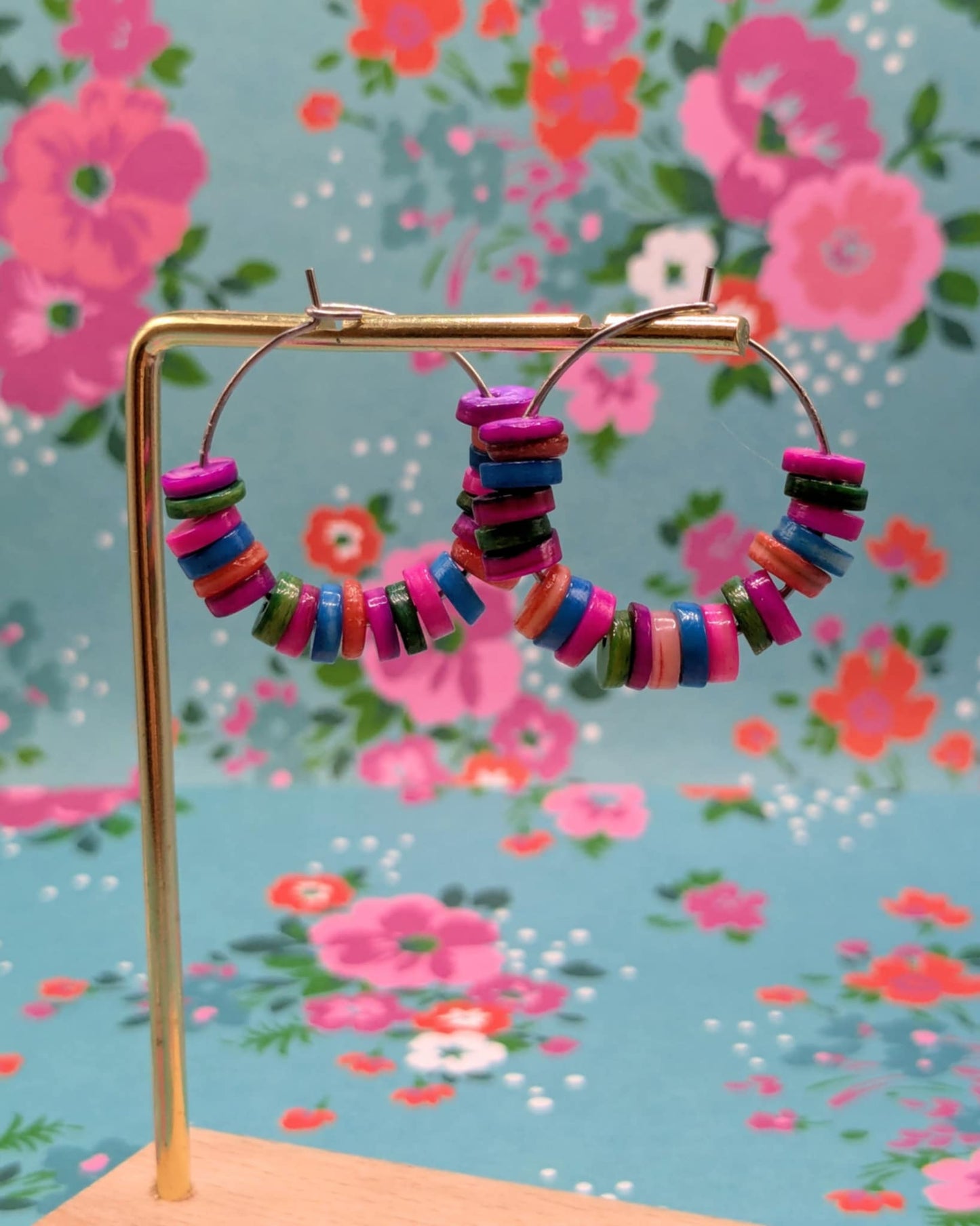 Boucles d'Oreilles - Kaïa - Coloris au choix