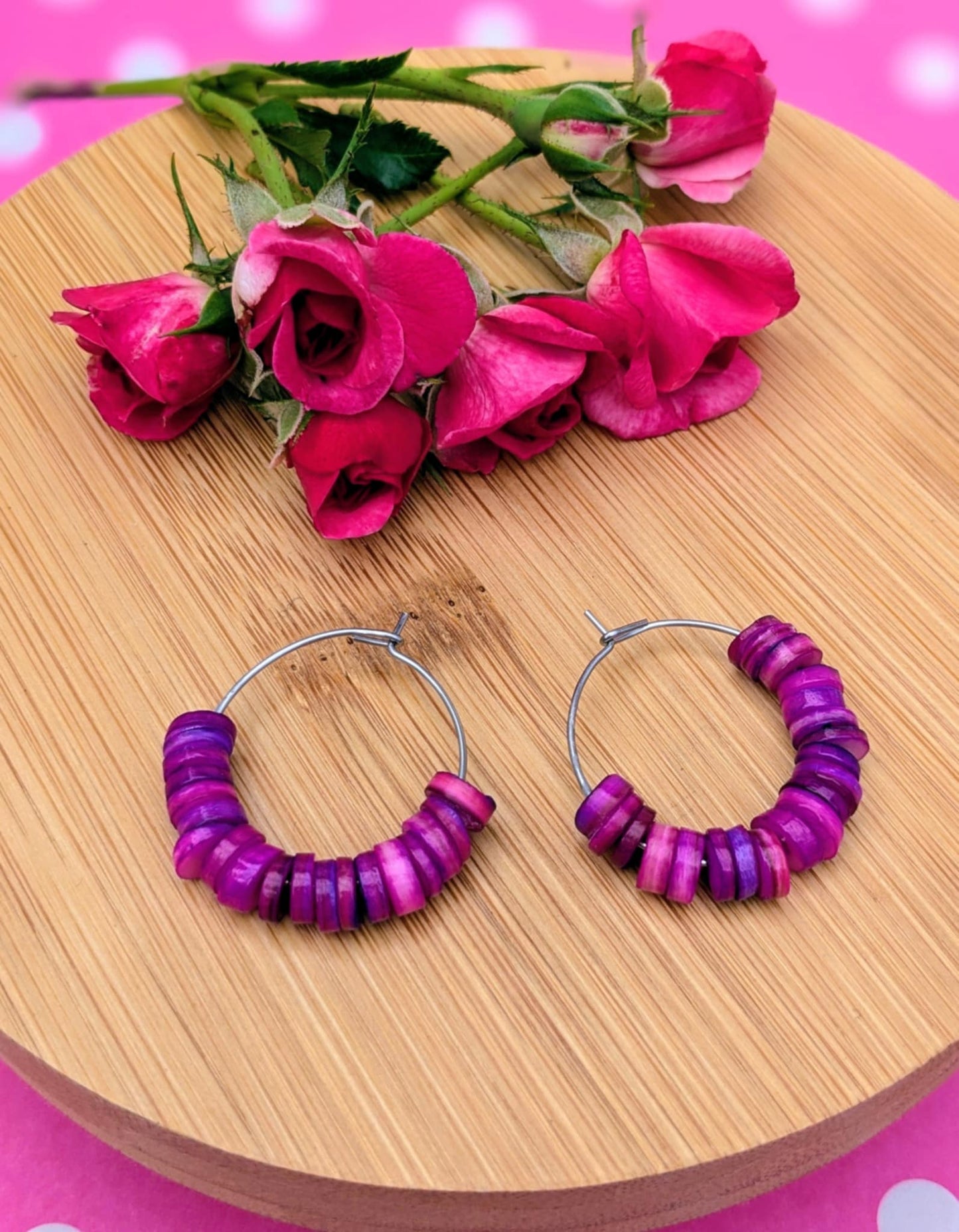 Boucles d'Oreilles - Kaïa - Coloris au choix