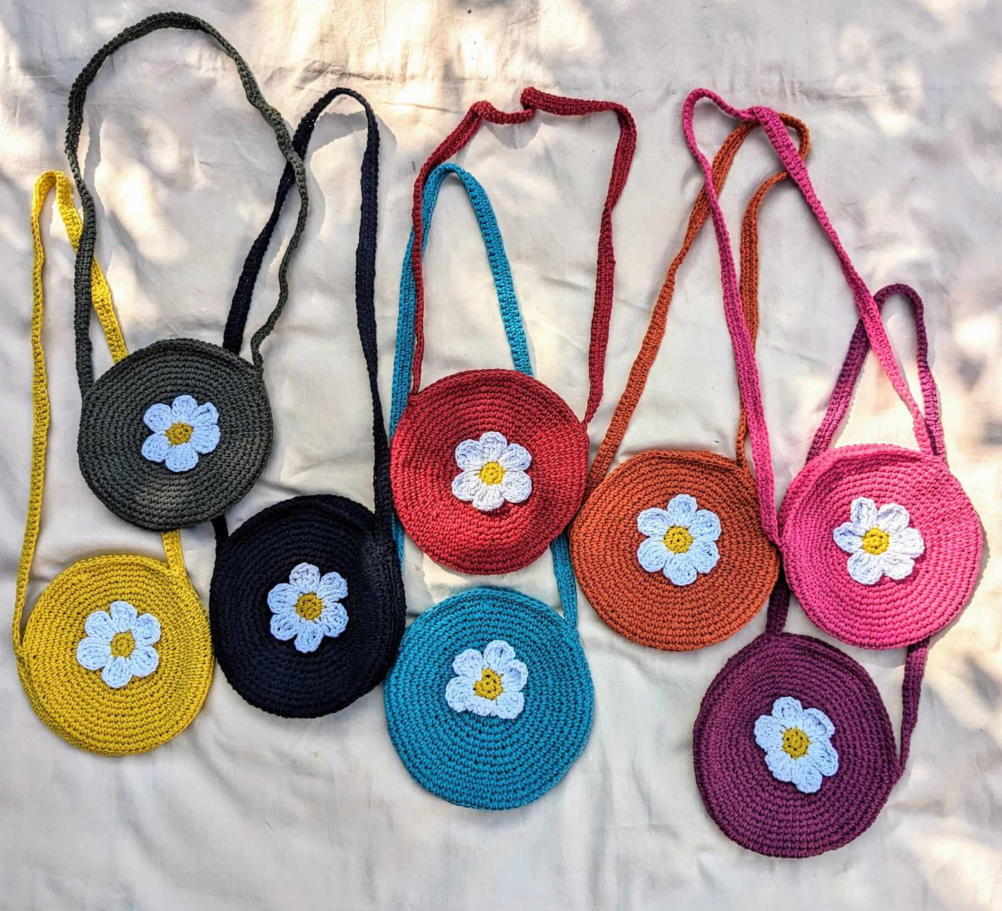 Sac Bohème FLEUR DE SOLEIL - Coloris au choix