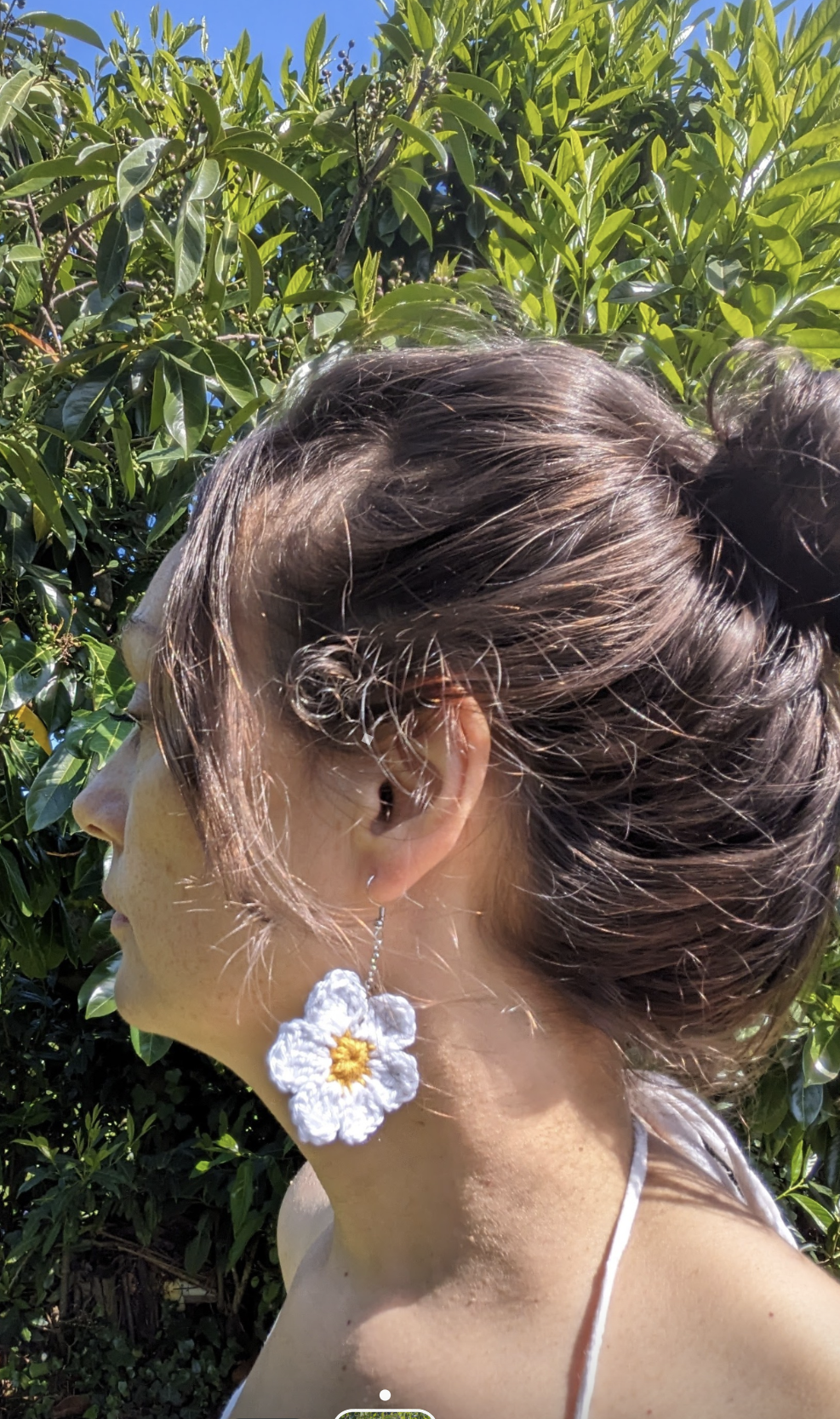 Boucles d'oreilles crochetées 🩵Les P'tites Sauvages💛 - Coloris au choix