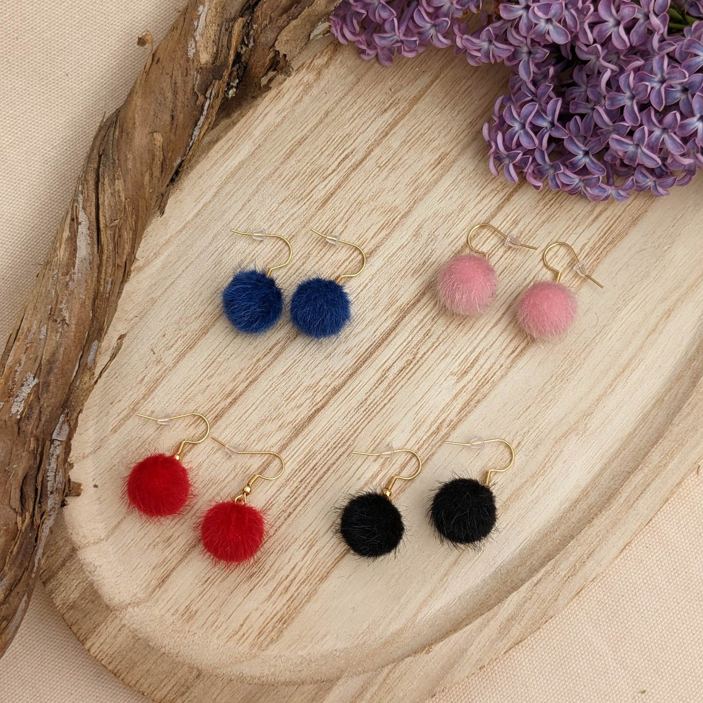 Boucles d'Oreilles Les Coquettes - Coloris au choix
