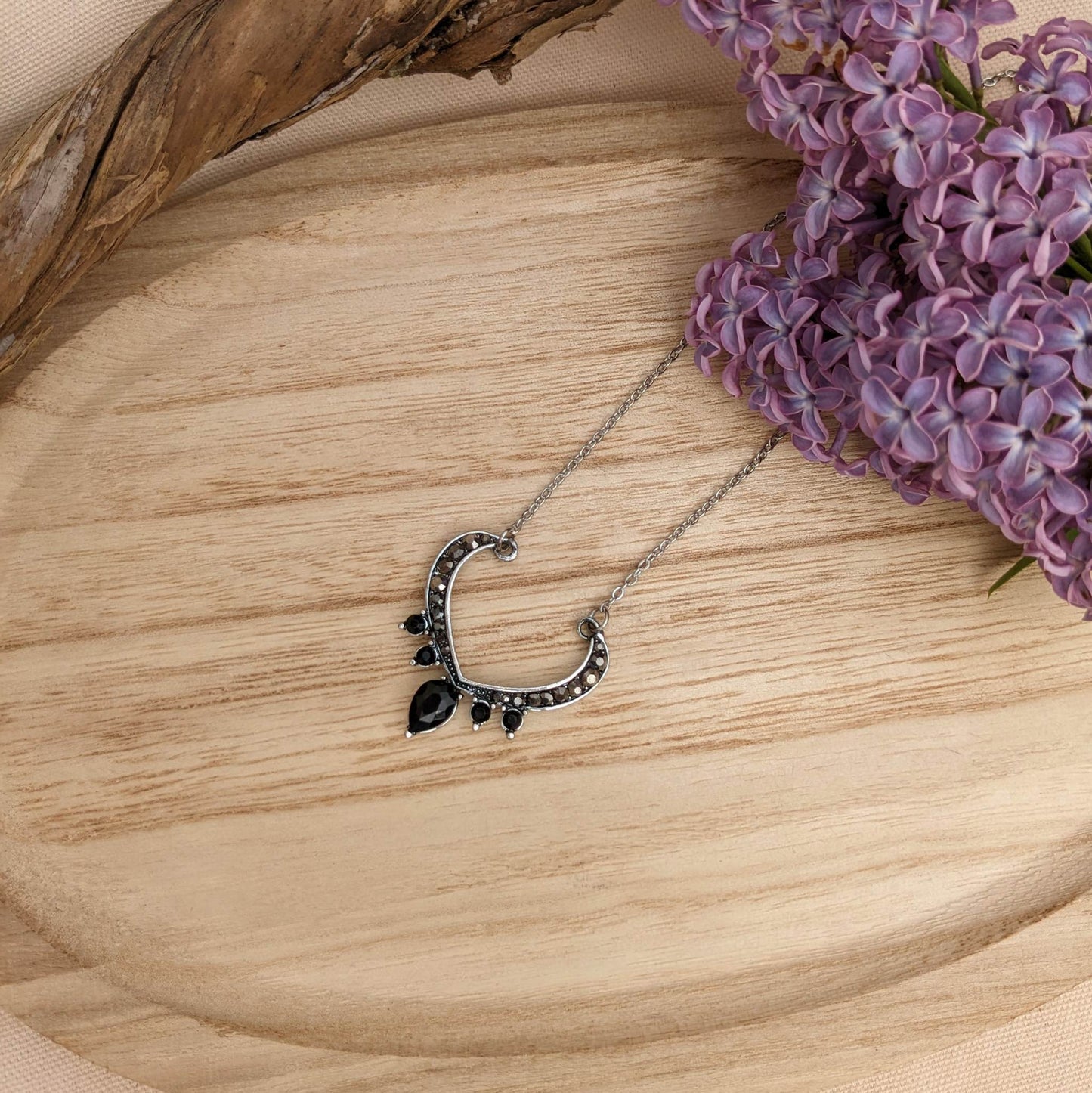 Collier Victorien Ailes d'anges