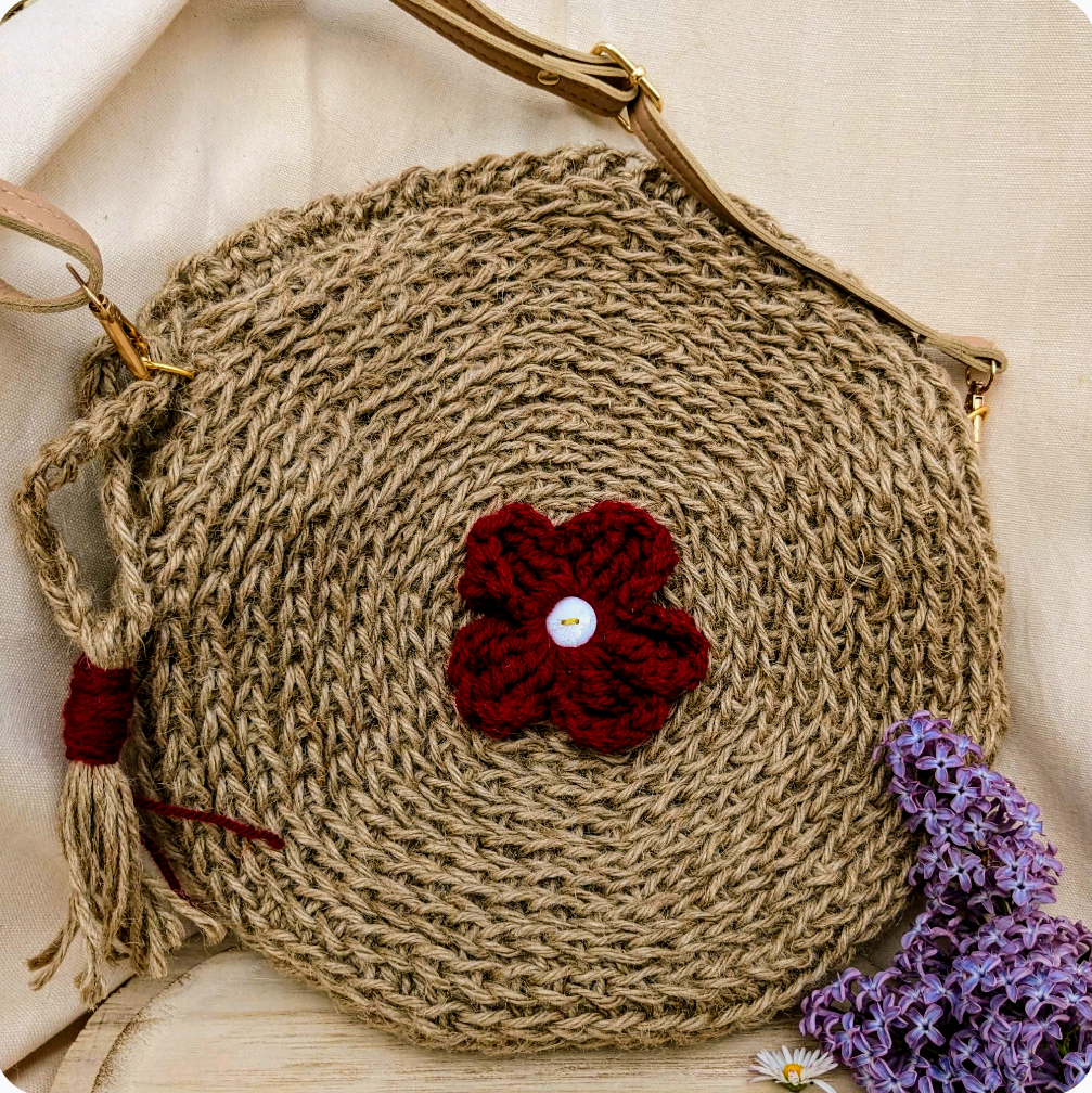 Sac Bohème FLEUR DE BLÉ - Coloris de la fleur au choix
