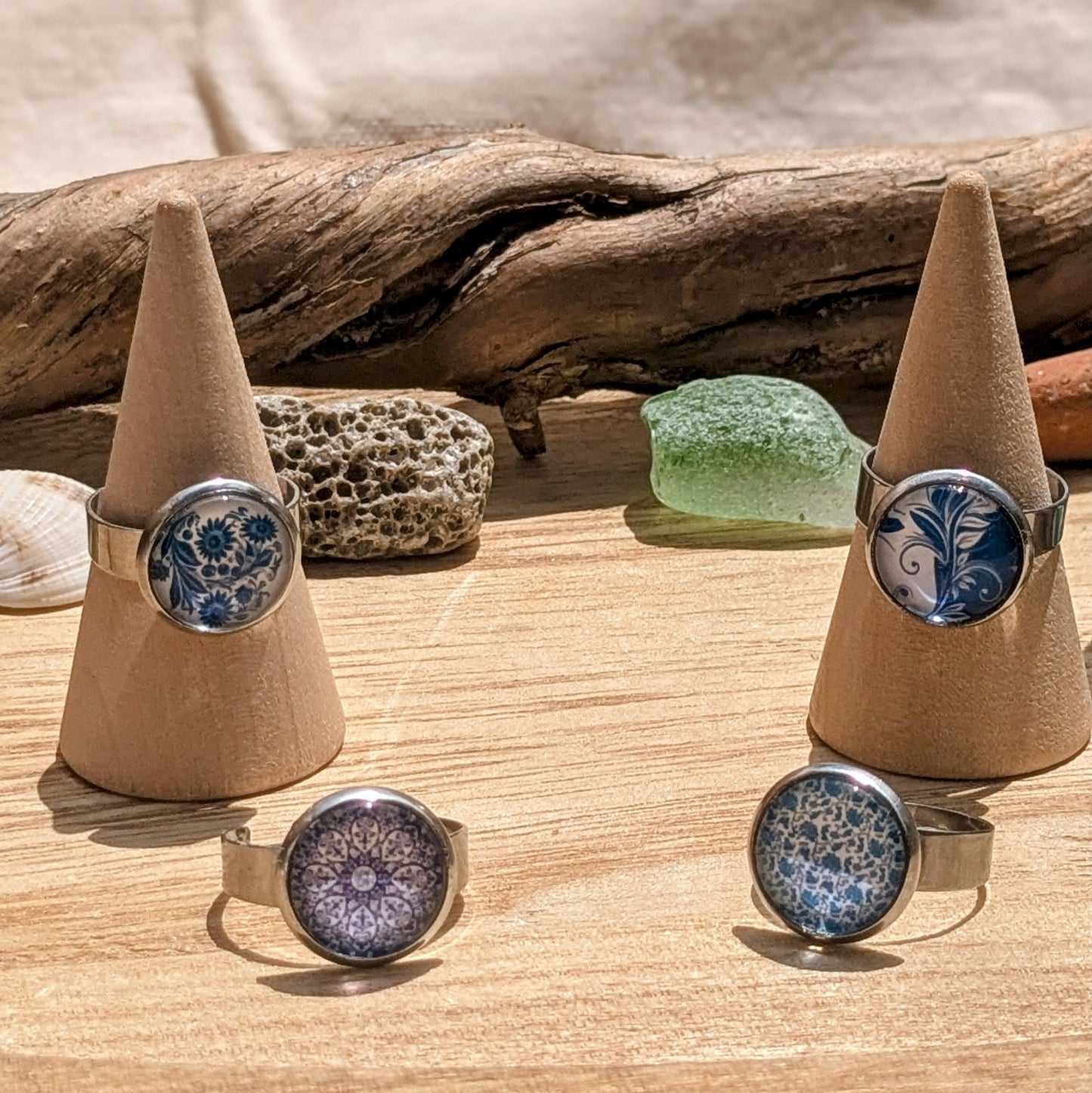 Bague ZÉLIE - Motifs au choix