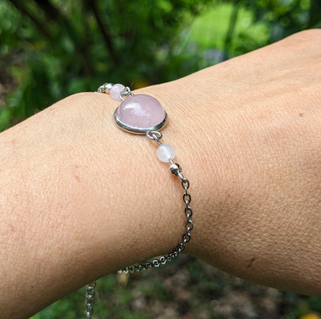 Bracelet en Pierre Naturelle - Pierres au choix.