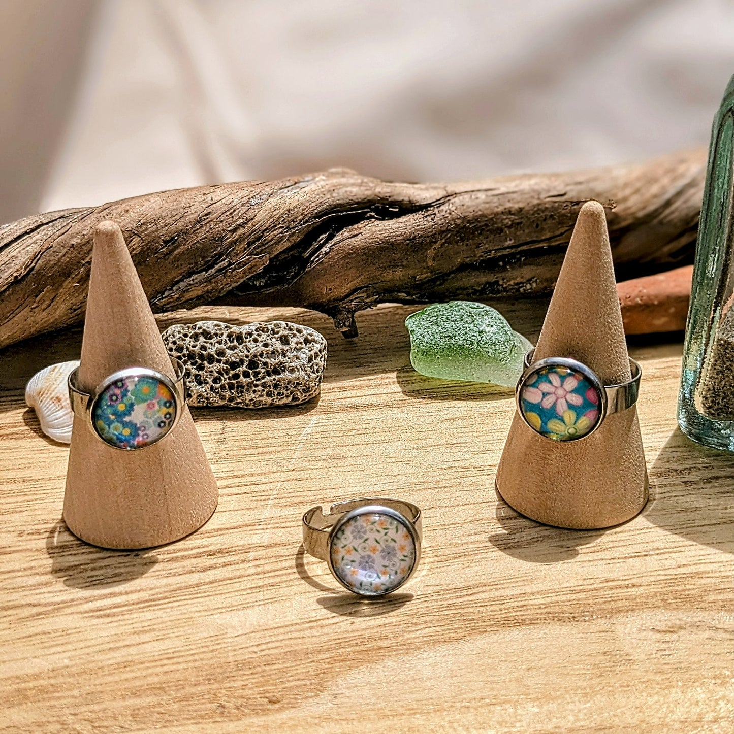 Bague ZÉLIE - Motifs au choix