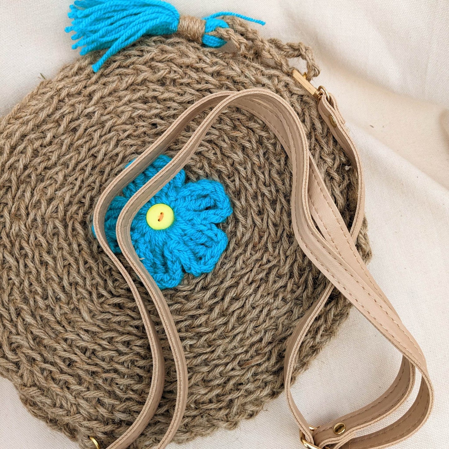 Sac Bohème FLEUR DE BLÉ - Coloris de la fleur au choix
