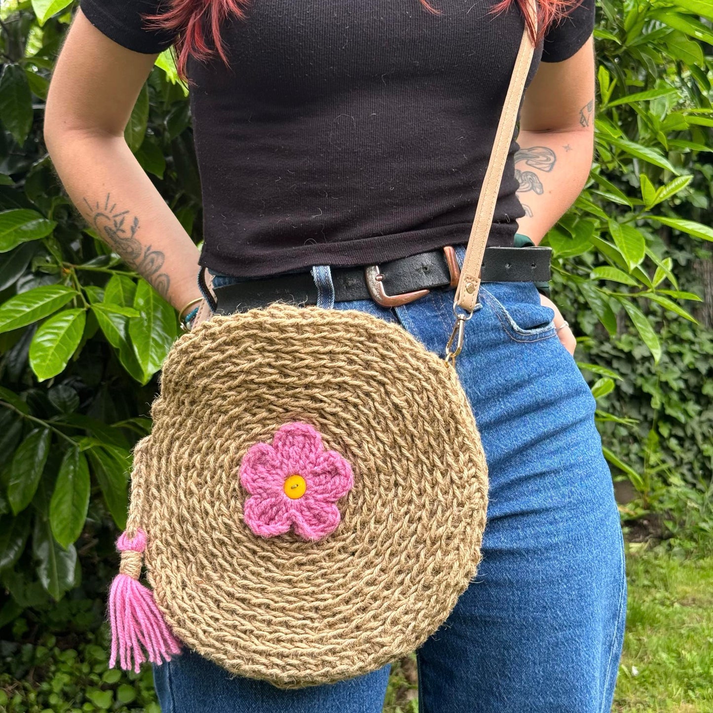 Sac Bohème FLEUR DE BLÉ - Coloris de la fleur au choix