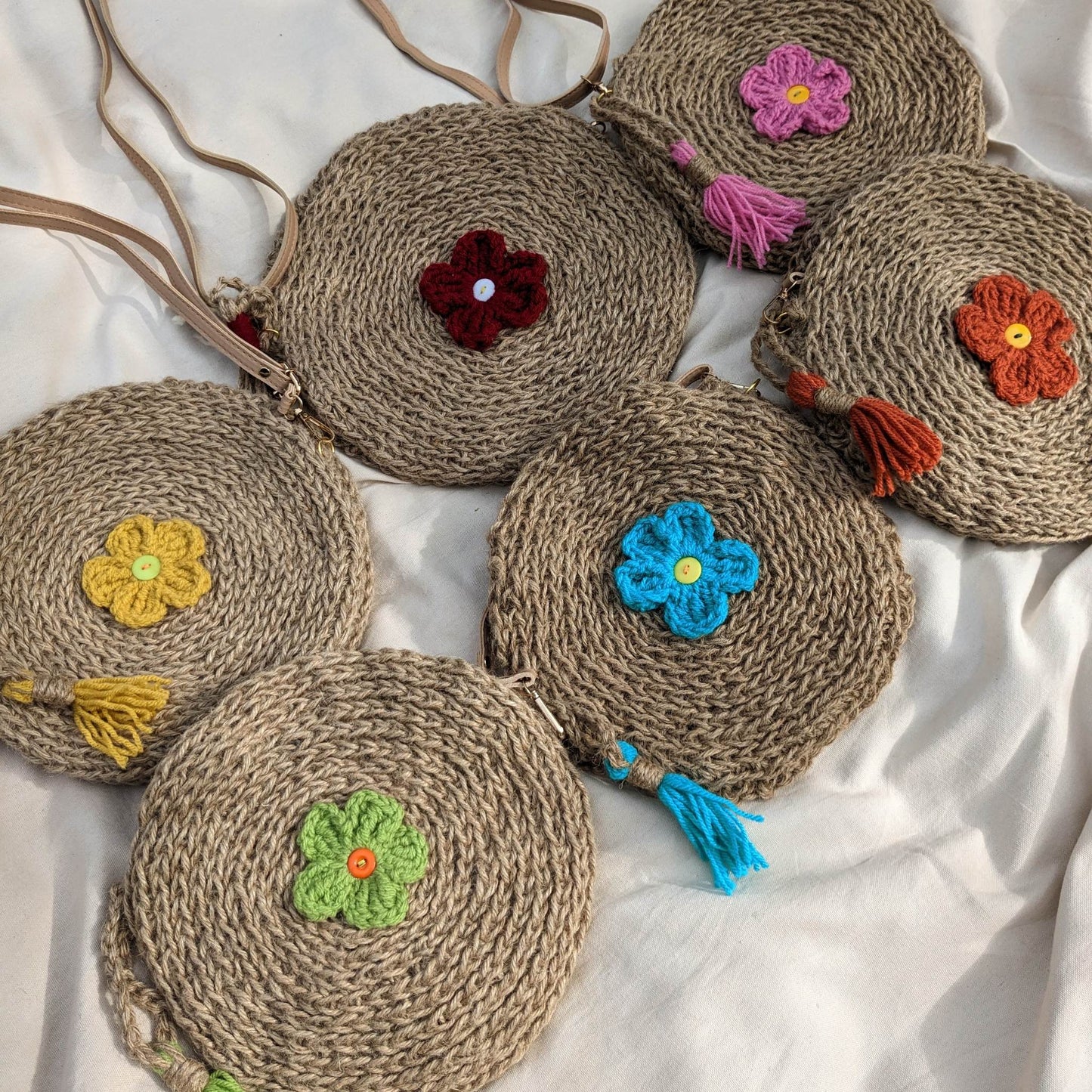 Sac Bohème FLEUR DE BLÉ - Coloris de la fleur au choix