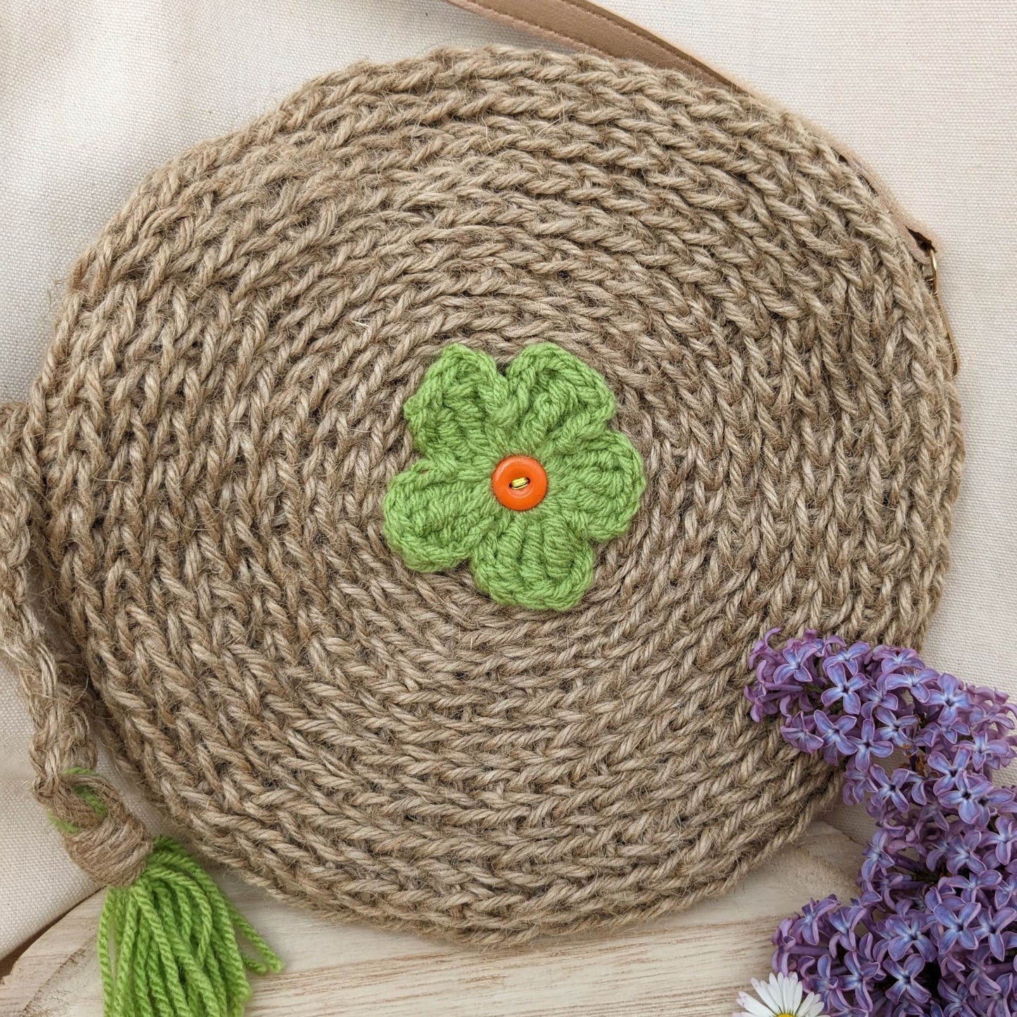 Sac Bohème FLEUR DE BLÉ - Coloris de la fleur au choix