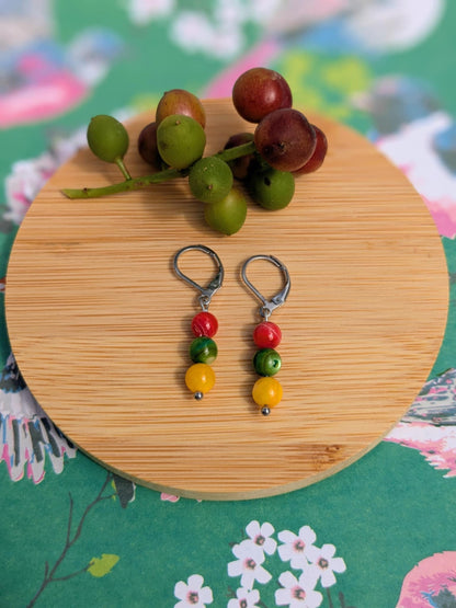 Boucles d'Oreilles - ONDINES  - Coloris au choix
