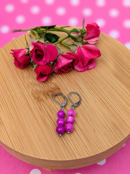 Boucles d'Oreilles - ONDINES  - Coloris au choix