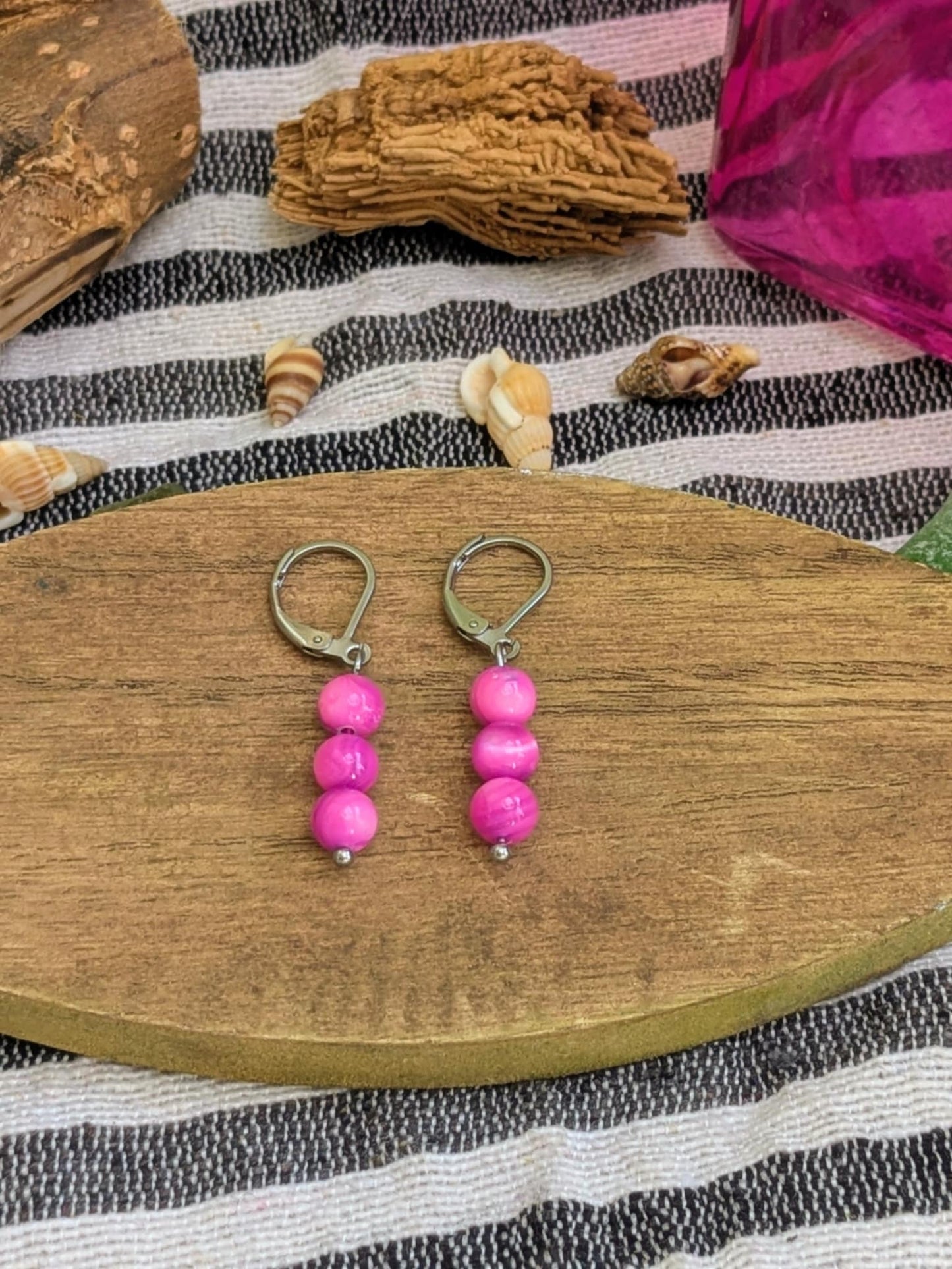 Boucles d'Oreilles - ONDINES  - Coloris au choix