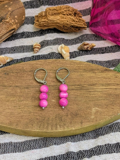 Boucles d'Oreilles - ONDINES  - Coloris au choix