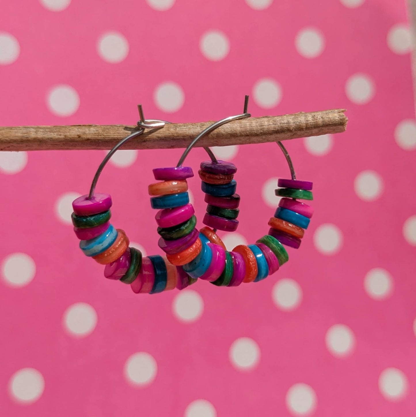 Boucles d'Oreilles - Kaïa - Coloris au choix