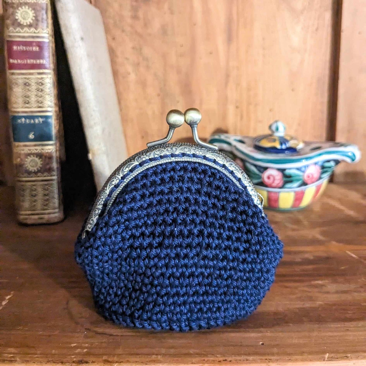 Porte Monnaie - Porte objet Rétro.         - Coloris au choix