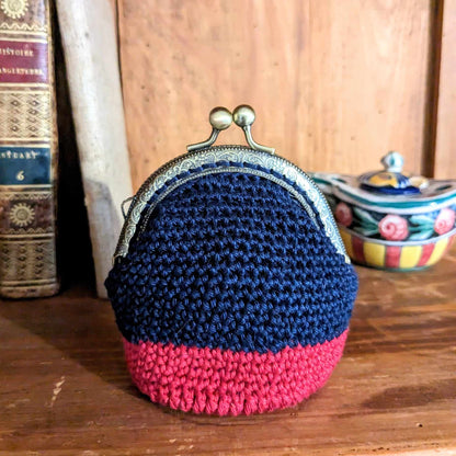 Porte Monnaie - Porte objet Rétro.         - Coloris au choix