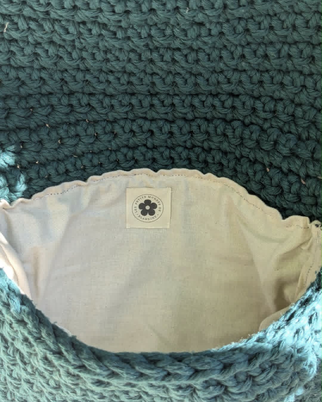 Sac bandoulière crocheté main - Cristabel