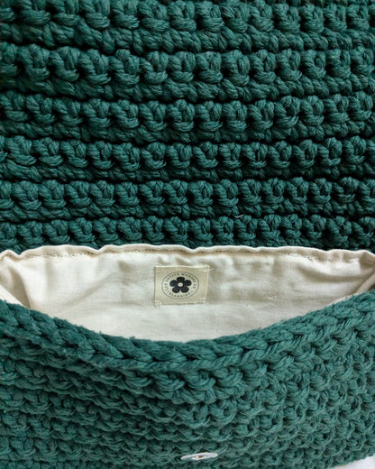 Sac bandoulière crocheté main - Cristabel