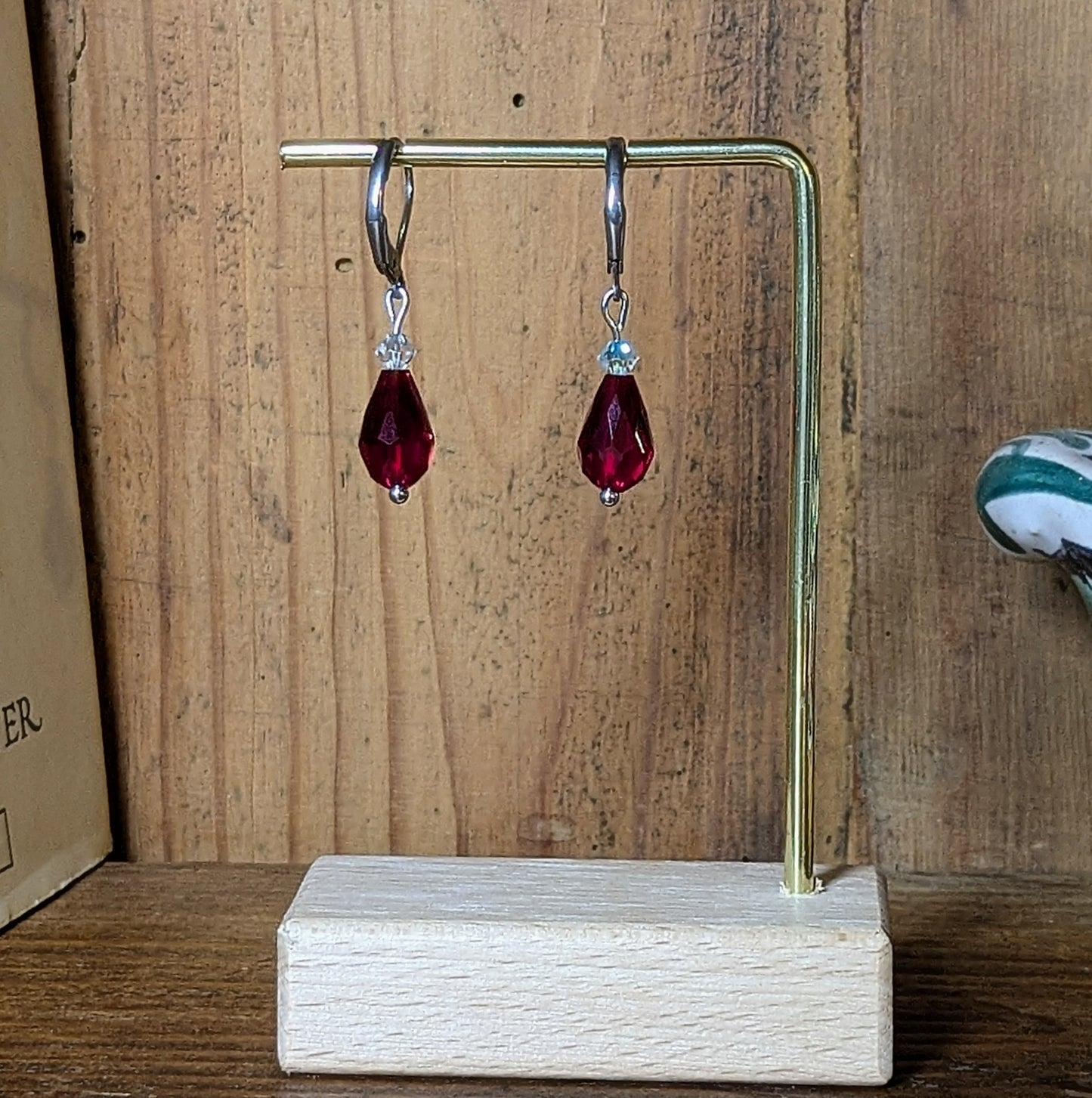 Boucles d'Oreilles  MADELEINE          - Coloris au choix