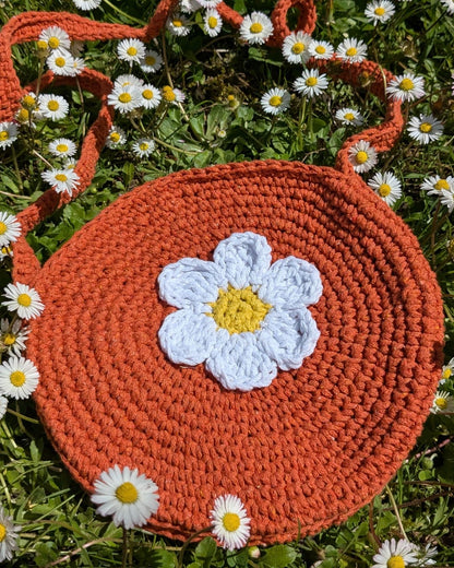 Sac Bohème   - Fleur de Soleil        - Couleurs au choix