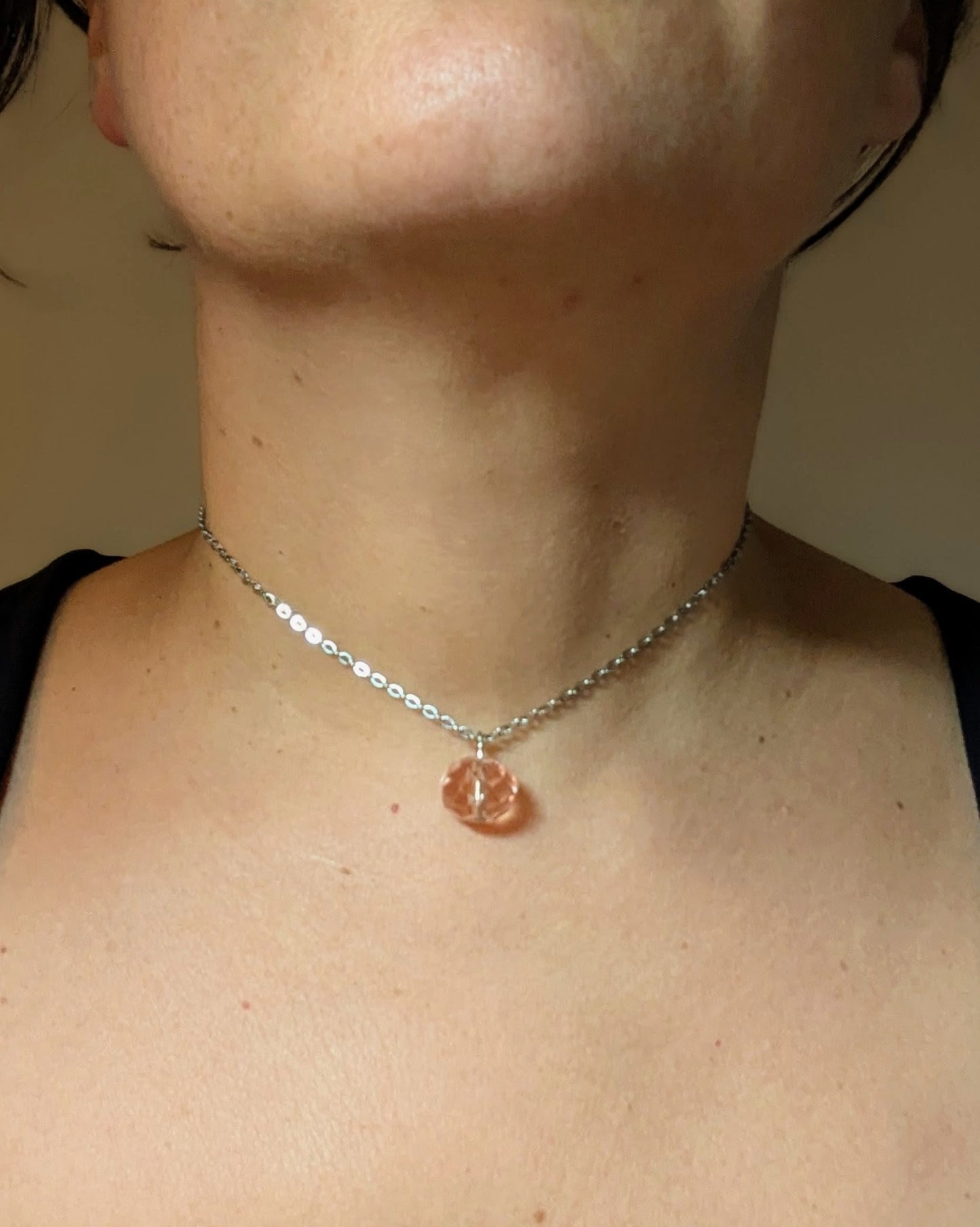 Collier Victorien minimaliste                - Coloris des perles au choix