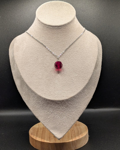 Collier Victorien minimaliste                - Coloris des perles au choix