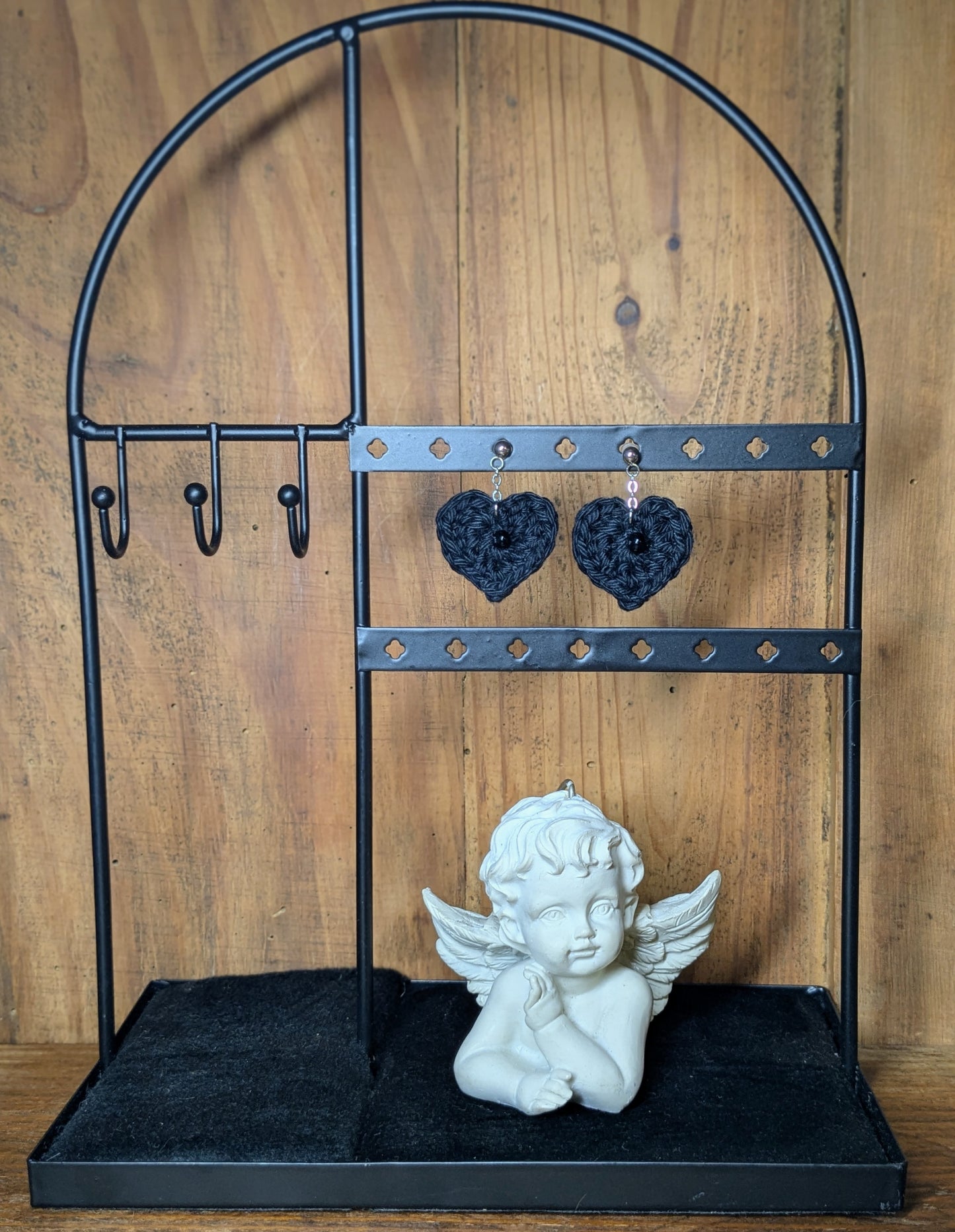 Boucles d'Oreilles crochetées                VALENTINE