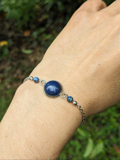 Bracelet en Pierre Naturelle                 - Pierres au choix.