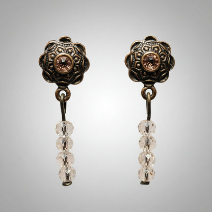 Boucles d'Oreilles LES ÉLÉGANTES.    - Deux modèles