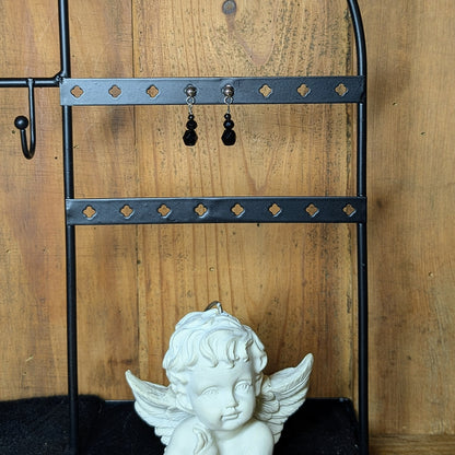 Boucles d'Oreilles Perles en Verre ROSALIE