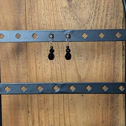 Boucles d'Oreilles Perles en Verre ROSALIE